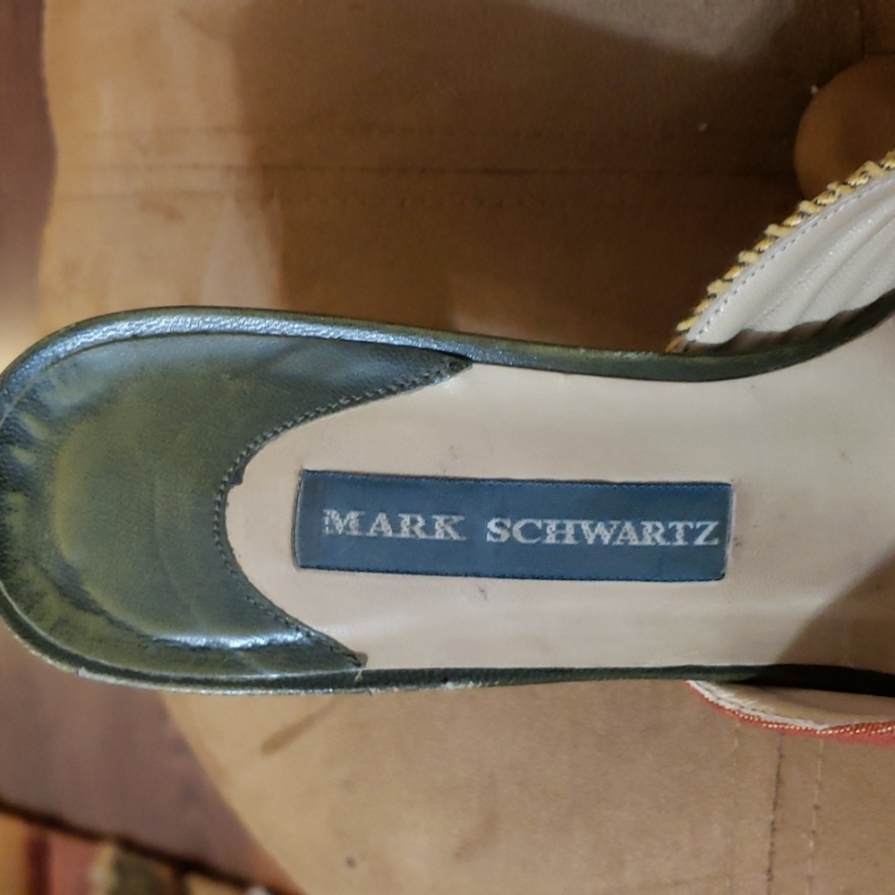 Mark Schwartz Color-Block Mules - Picture 4 of 11